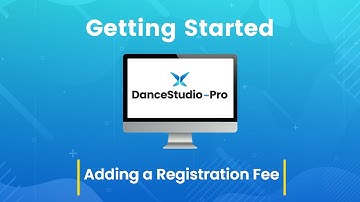 DanceStudio-Pro: Adding a Registration Fee