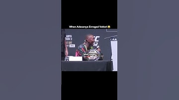 Toen Adesanya Marvin Vettori boos maakte