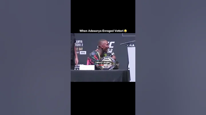 When Adesanya Angered Marvin Vettori
