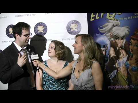 David Nett and Shannon at Screening Party for ElfQuest: A Fan Imagining