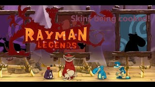 Rayman Legends with Origins Skins Many Teensies! | Wayback to Origins