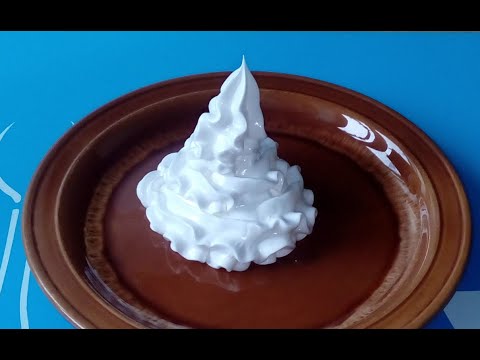 Крем белковый на водяной бане