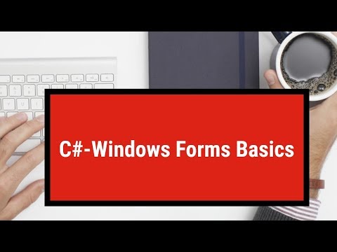 1.Windows Forms Basic in Urdu | C# in urdu 