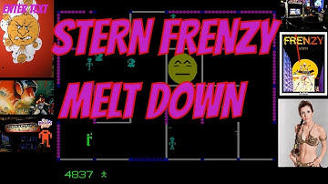 STERN FRENZY 1982 ARCADE MELTDOWN - Papa Brad