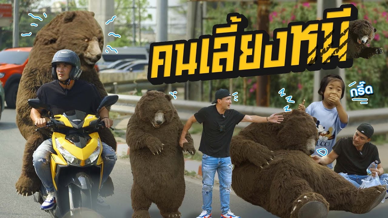 วันว่างๆพาหมีออกมาเดินเล่นสักหน่อย | Boriboon Family