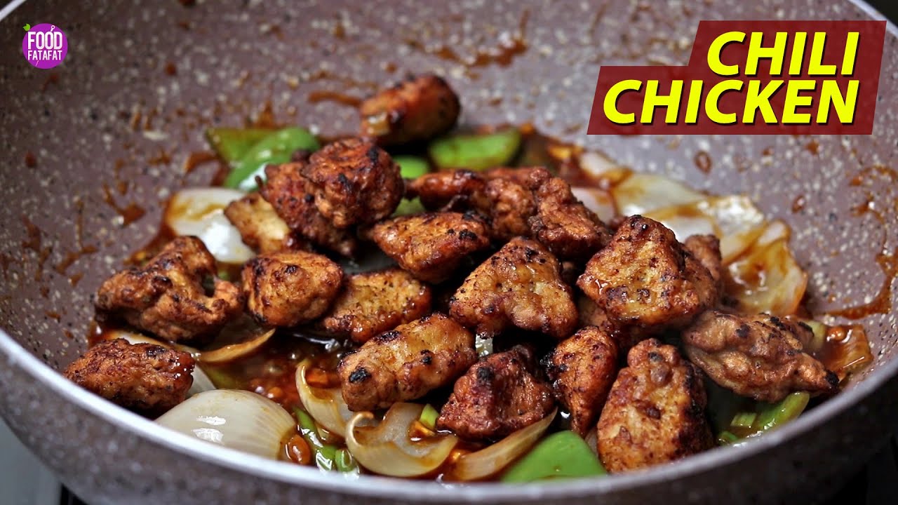 Chili Chicken Recipe Restaurant Style | चिली चिकन | Indo Chinese Recipe | Food Fatafat