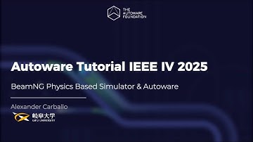BeamNG Physics-Based Simulator & Autoware | Alexander Carballo – Gifu University
