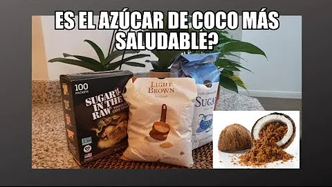 ¿Es el azúcar de coco más sano que el azúcar normal?