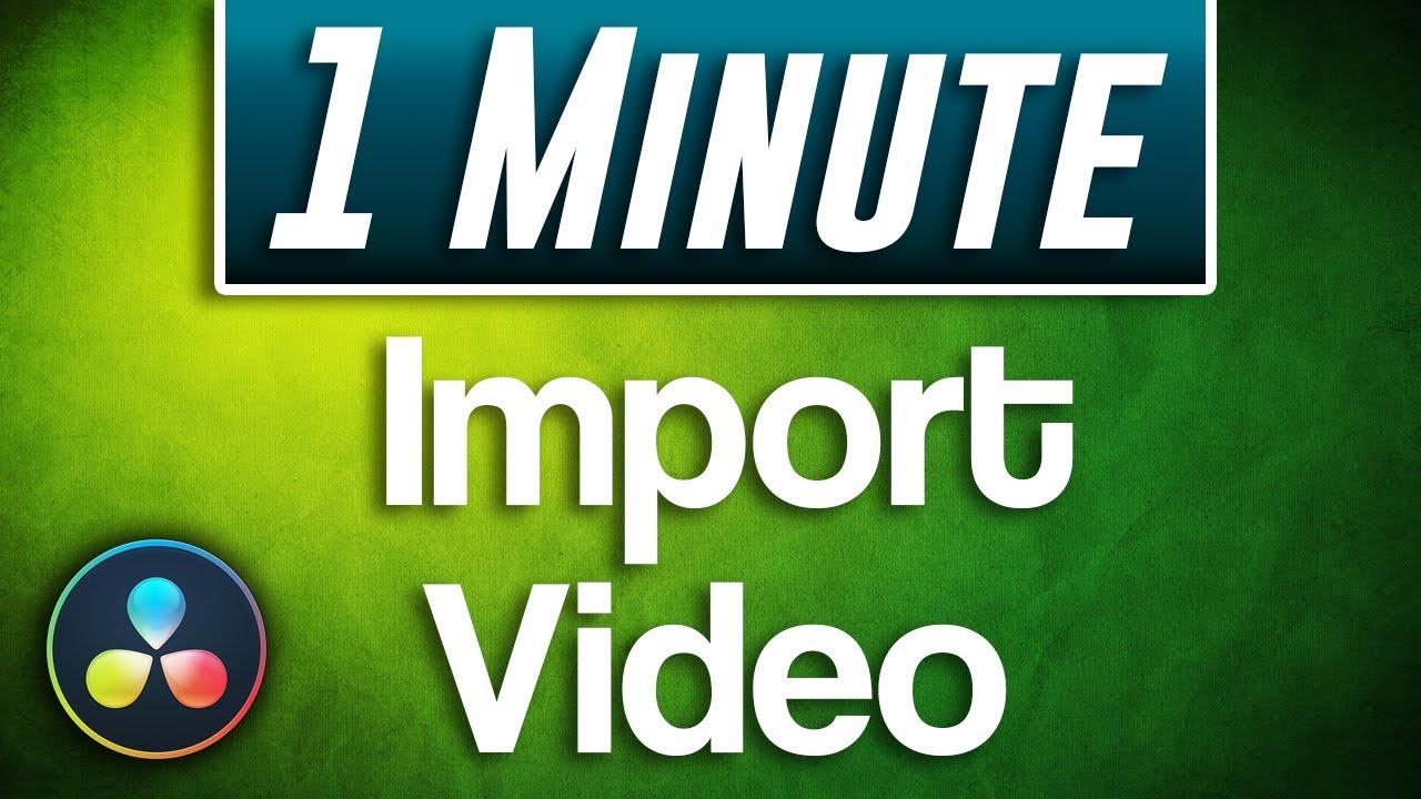 Import video