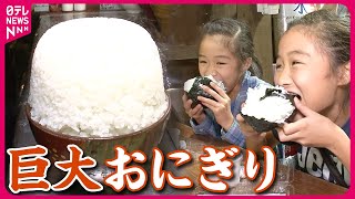 【新潟の本気】丼でつくる1.6kgおにぎり!一番人気の具は？「かぶりつきグルメ」『every.特集』