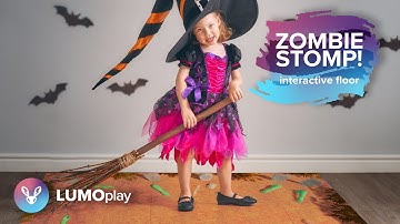 Zombie Stomp | interactive display floor or wall experience from LUMOplay