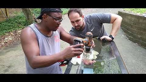 How to Drill a Glass Tank Install Eshopps Prodigy Overflow box and Build a Peninsular Aquarium