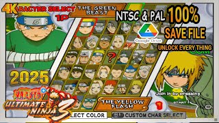 🎮 Naruto Ultimate Ninja 3 | 100% Save Data Download – Unlock Every Character Instantly! (NTSC & PAL) screenshot 2