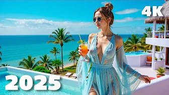 Best Chill Vocal Summer Mix 2025 🌞 Tropical Deep House Relaxation in 4K UHD for TV | XDeep Music