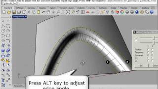 Rhino 5.0 Add_Shapes with the BlendSrf Command