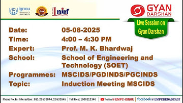 Induction Meeting MSCIDS