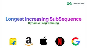 Longest Increasing Subsequence | DP