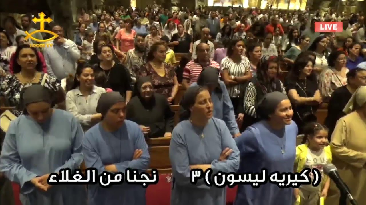 اليوم السادس من نهضة صوم السيدة العذراء من دير العذراء مريم بجبل درنكة - أسيوط