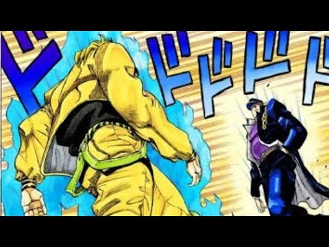 jotaro vs Dio green screen