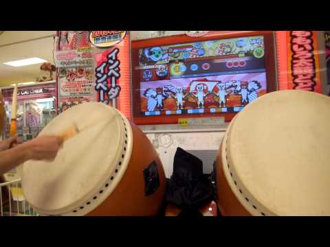 太鼓の達人　「モモイロver」　ロックン・ハート　player　こばたつ