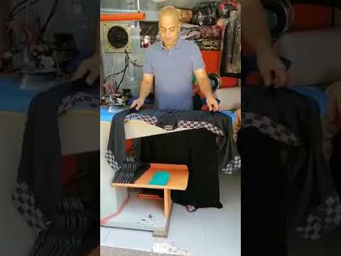 طريقه كوي العبايه الحريمي