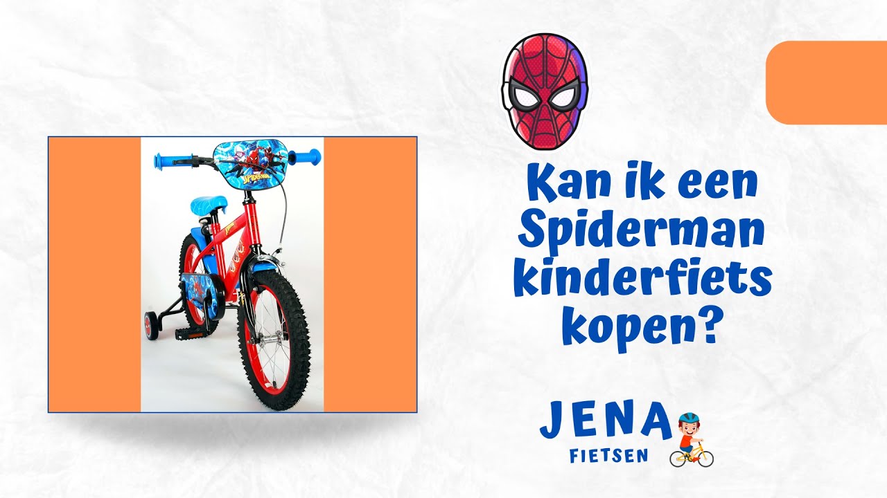 Kan ik een Spiderman kinderfiets kopen?