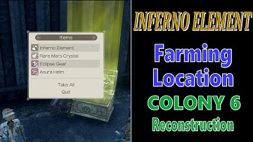 Xenoblade Chronicles definitive edition - inferno element farming location - Colony 6 reconstruction