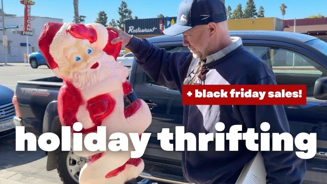 Экономия в Сан-Диего! Большой выбор винтажных вещей и праздничные сюрпризы