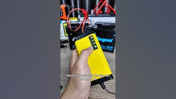 Sạc bình ắc quy 12V có chức năng kiểm tra báo tình trạng bình #tientrantv