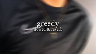 tate mcrae - greedy (slowed \& reverb) \/\/ lyrics