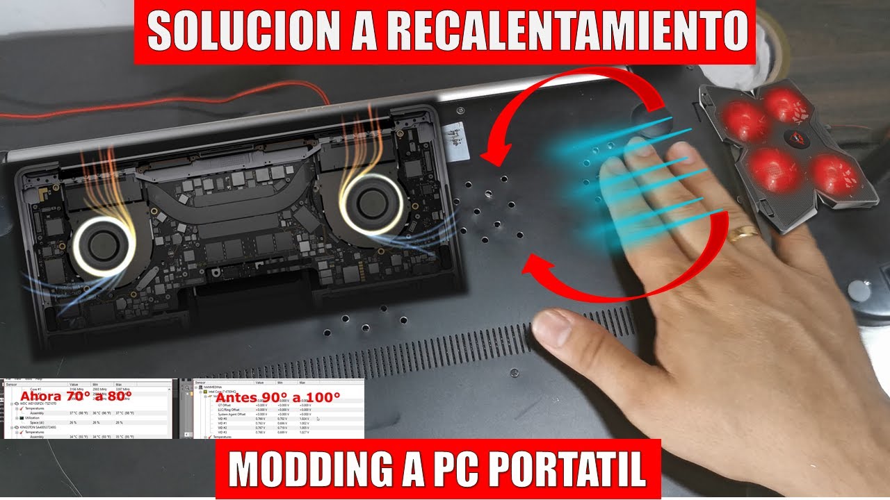 ☑️ COMO ENFRIAR COMPUTADOR PORTÁTIL LAPTOP efectiva al de tu 2020 -