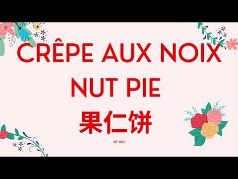 Vidéo: Crêpes Aux Noix