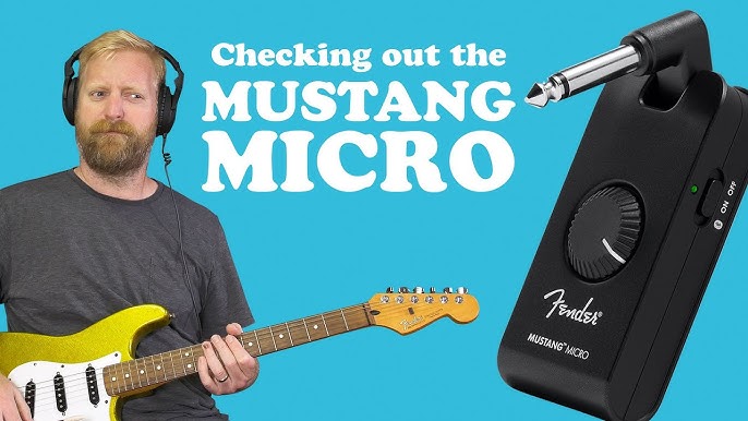 Fender Mustang Micro Guitar Headphone Amp Black