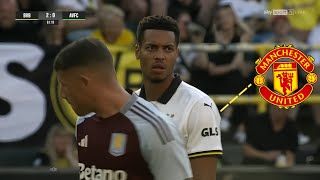 Felix Nmecha Vs Aston Villa All Skills Man United Target