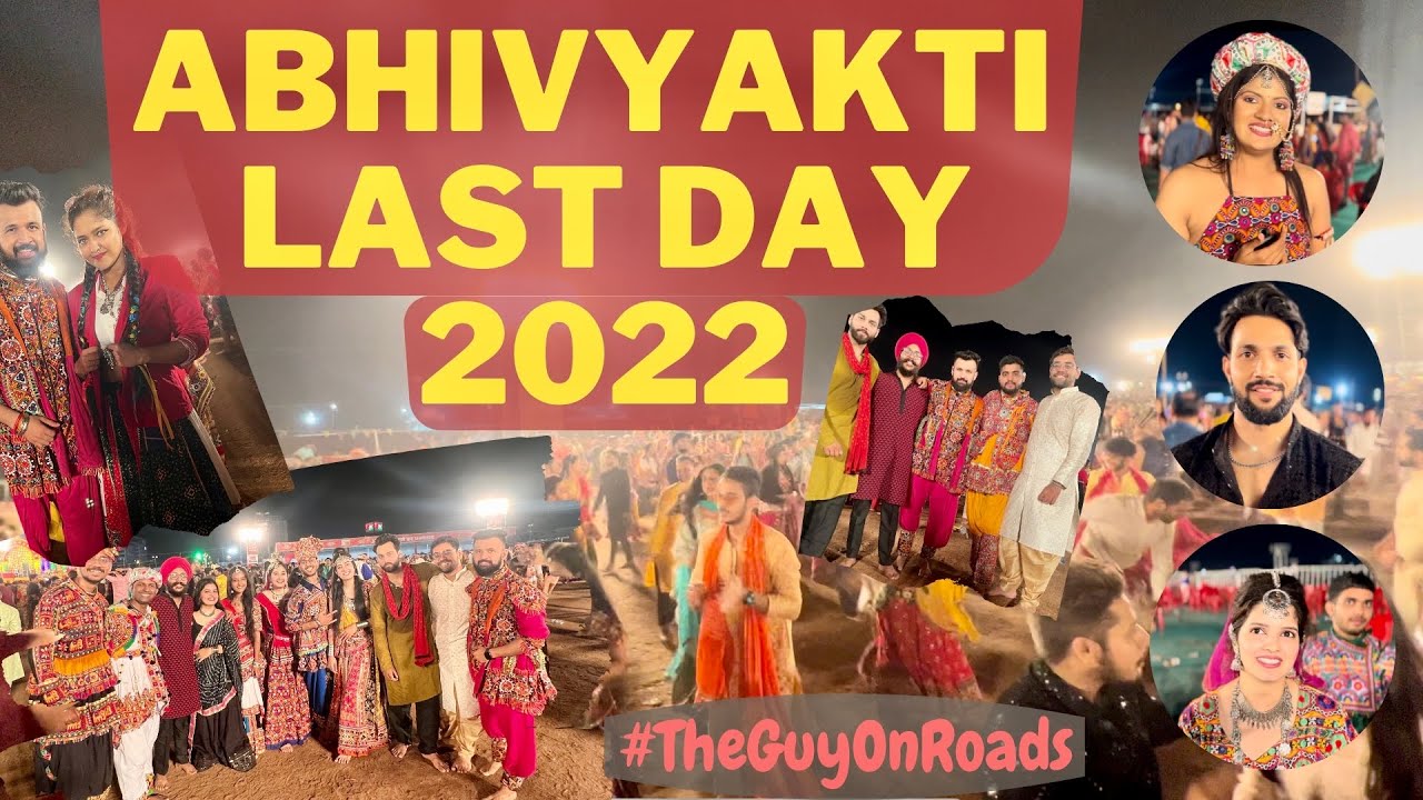 Abhivyakti Garba Last Day | Indore | The Guy On Roads | Setu Sharma | Vlog