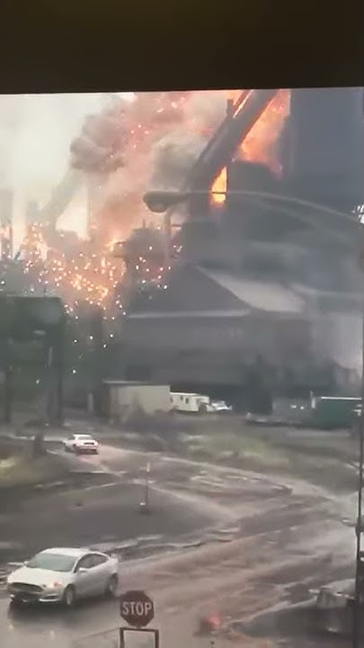 breaking-explosion-in-usa-s-arcelor-mittal-steel-plant-in-indiana