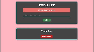 Local Storage Todo App In JS With Source Code | Source Code & Projects