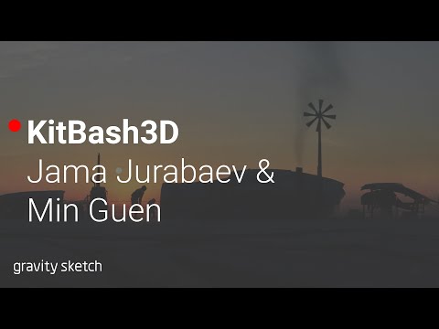 Jama Jurabaev and Min Guen Gravity Sketch live demo - Interview Clip