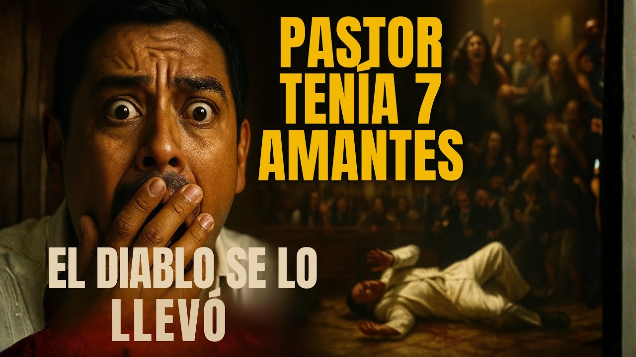 MI PASTOR TENÍA 7 AMANTES EN LA IGLESIA Y EL DIABLO SE LO LLEVÓ EN VIVO EN EL PÚLPITO!