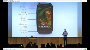 Palm Pre Launch at CES 2009 (full demo)