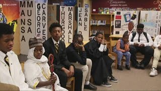 Leon Bibb Reports: Black History Month at Kenneth W. Clement Leadership Academy