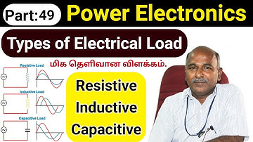 Types of Electrical loads in tamil