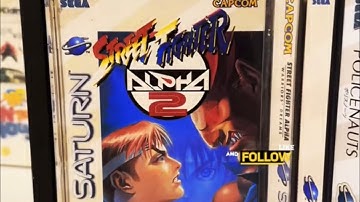 Sega Saturn Street Fighter Alpha 2 #gaming #streetfighter