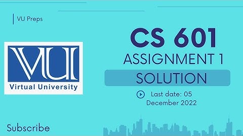 CS 601 ASSIGNMENT 1 SOLUTION FALL 2022 Data Communication