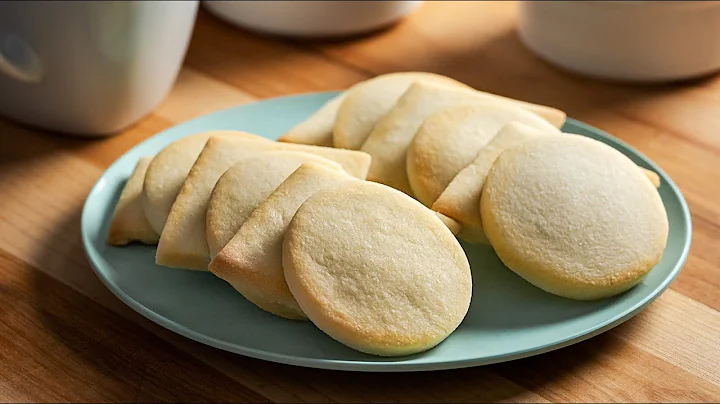 Shortbread Cookies Recipe With Only 3-Ingredient - Easy Shortbread Cookies!