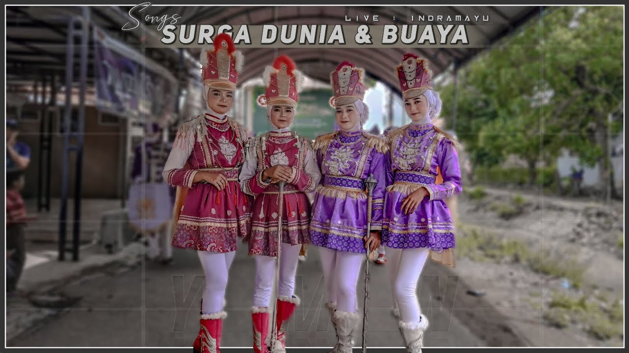 SURGA DUNIA & BUAYA | Cover lagu drumband YAMUNA | Live. Indramayu