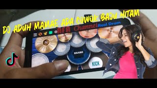 Real Drum Cover | DJ Aduh Mamae Ada Cowok Baju Hitam