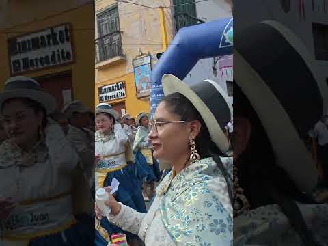 Hermosas Chicas habren el carnaval ayacuchano