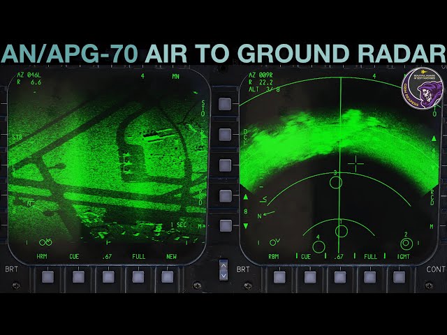 F-15E Strike Eagle: Air To Ground Radar Functionality (RBM, GMT, HRM, PVU & AGR Modes) | DCS class=