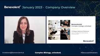 BenevolentAI: Company Overview by Joanna Shields, CEO